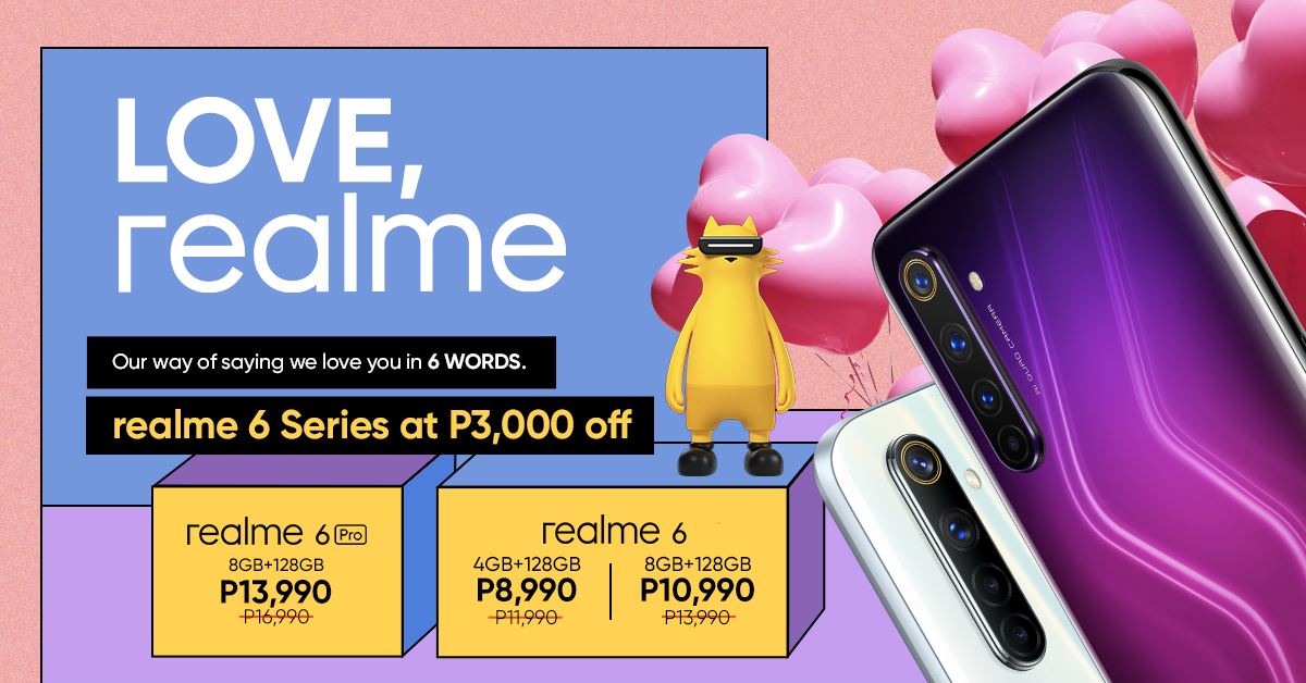 realme 6 and 6 Pro Now More Affordable