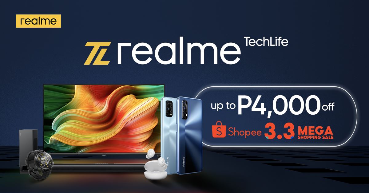 realme TV and Watch S Pro to Debut in PH via Shopee’s 3.3 Sale