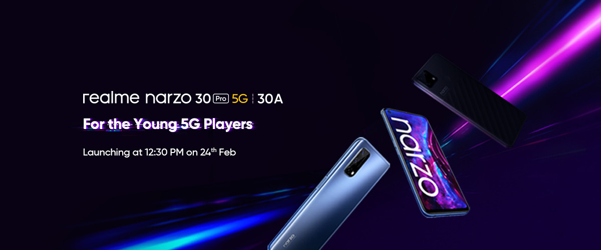 realme Confirms Launch Date of Narzo 30 Series and Buds Air 2 TWS Earphones