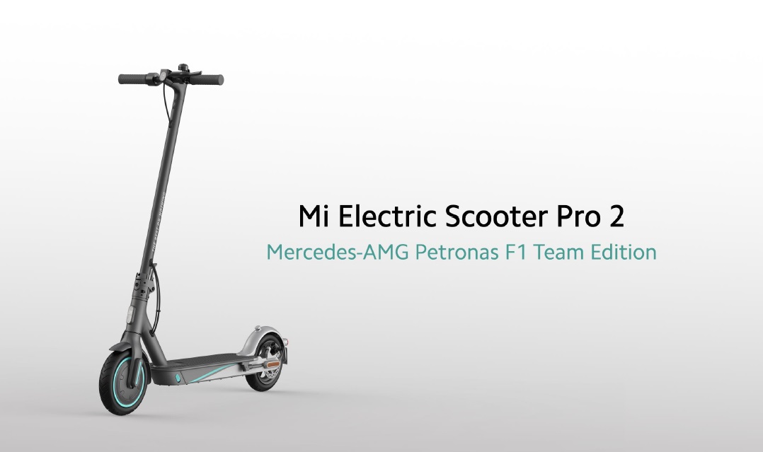 Xiaomi Unveils the Mi Electric Scooter Pro 2 Mercedes-AMG Petronas F1 Team Edition