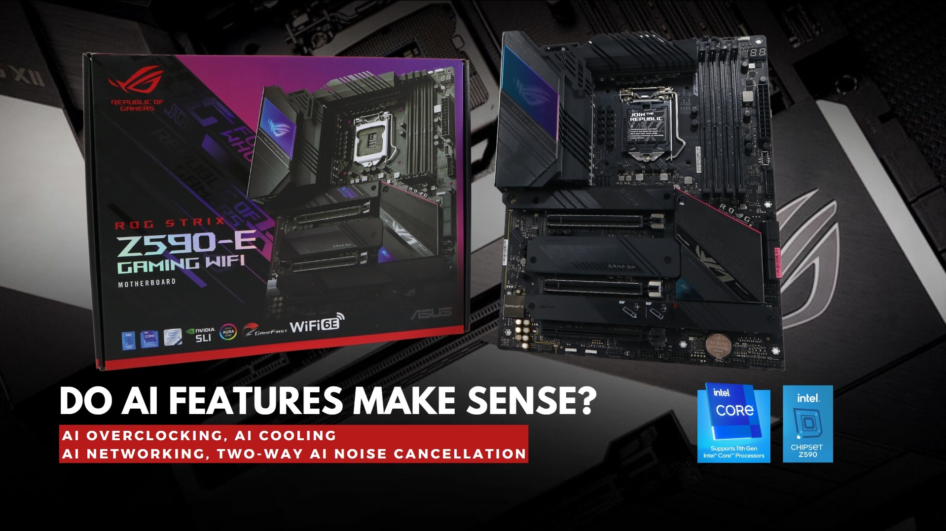 Maximize your PCs Performance with ROG AI Motherboards