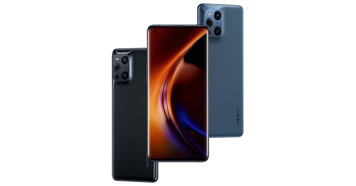 OPPO Find X3 Pro with OLED Display, Snapdragon 888, and 4,500mAh Now Official