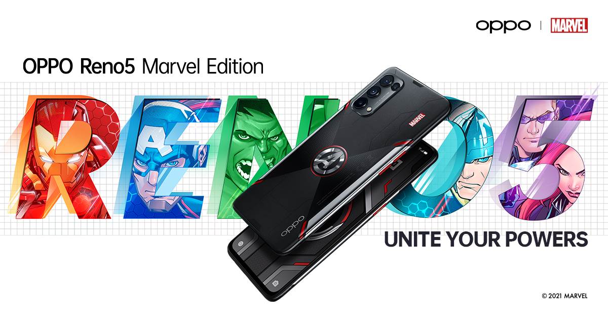 OPPO Reno5 Marvel Edition Now Available in PH, Priced at PhP19,999