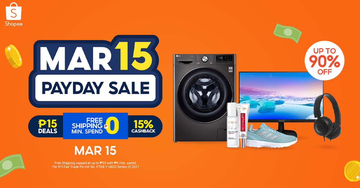 15 Best Deals You Can Find at Shopee’s 3.15 Payday Sale