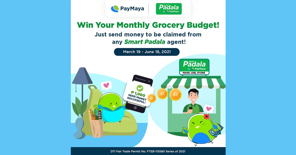 Get a Chance to Win as Much as PhP100,000 with PayMaya and Smart Padala!