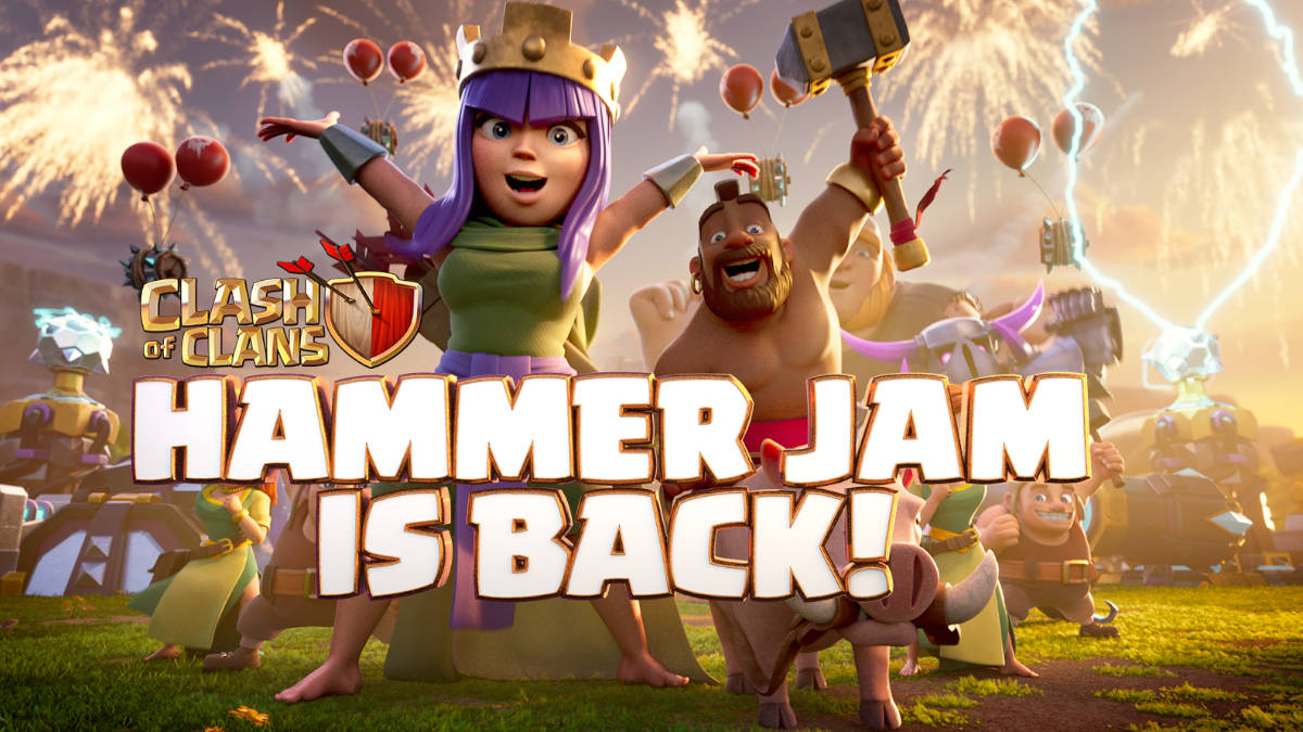 Clash of Clans Hammer Jam is Back until April 12