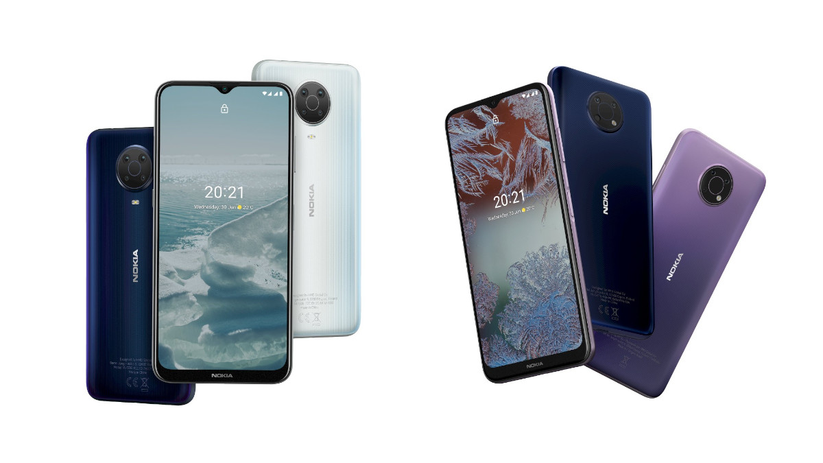 Nokia G10 and G20 Launched with Massive 5050mAh Batteries