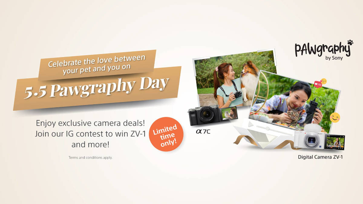 Sony Announces 5.5 Pawgraphy Day to Celebrate the Love Between Our Pets and Us