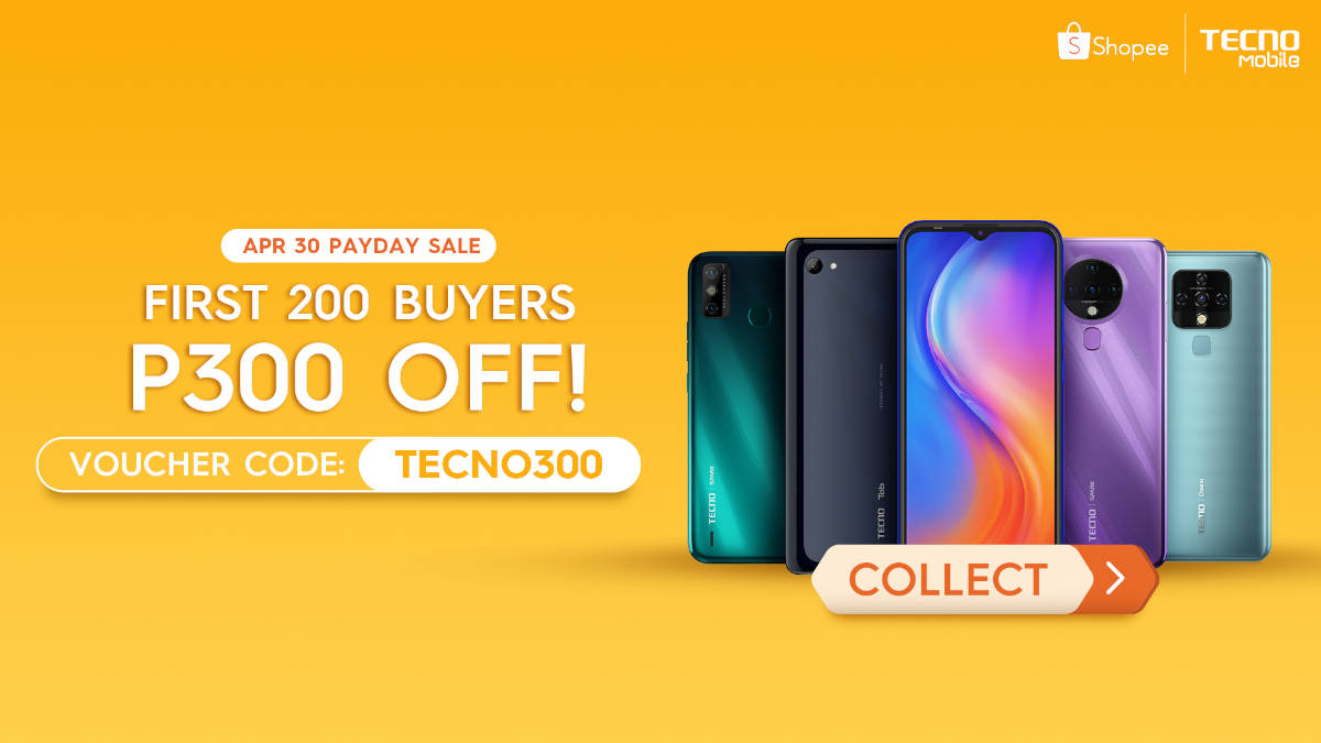 Special Deals are Coming at the TECNO Mobile PayDay Sale!