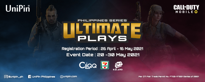 UniPin Announces the UniPin Ultimate Plays – a CODM Tournament