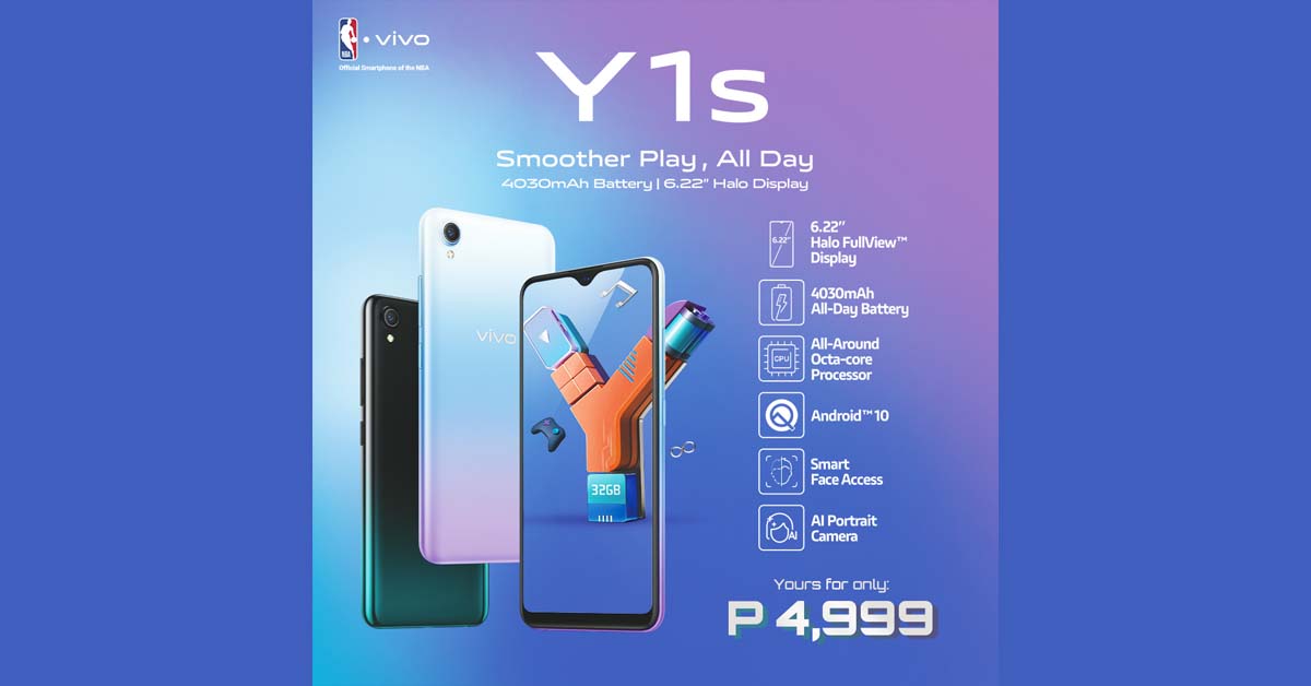 vivo Y1s Arrives in PH, Priced at PhP4,999