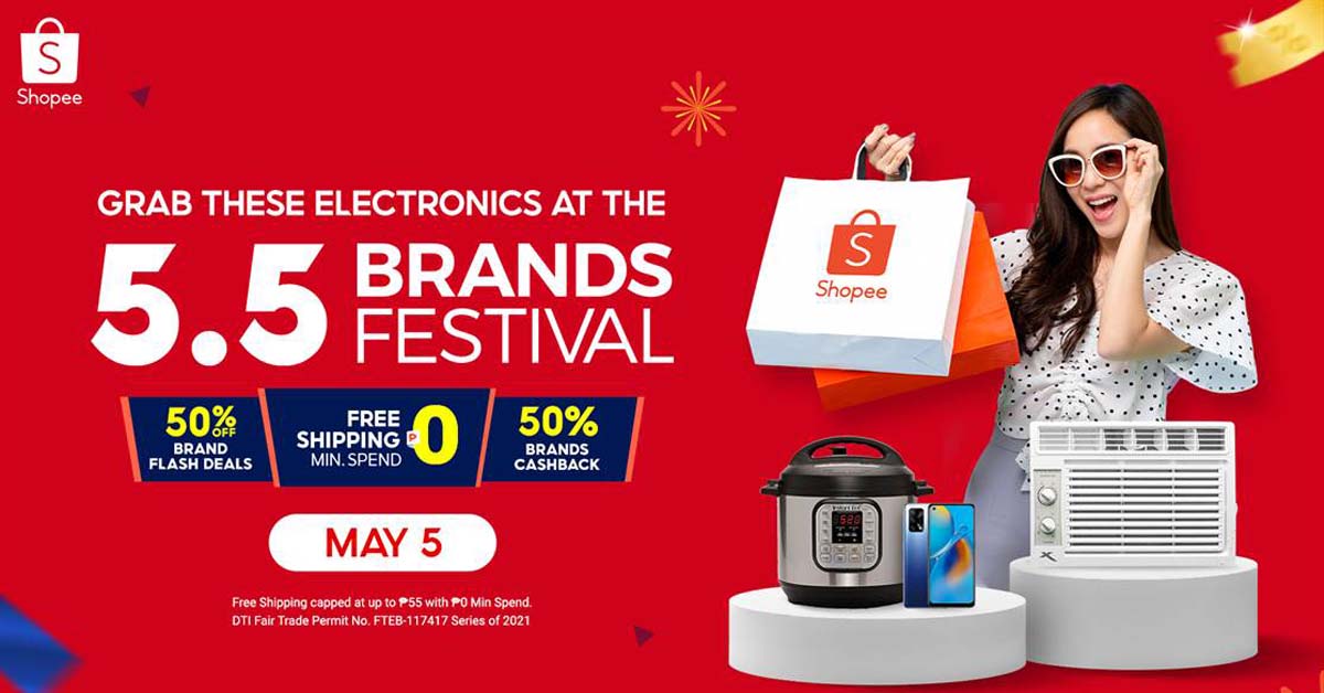 Check Out These Awesome Electronics Deals at the Shopee 5.5 Brands Festival Sale!