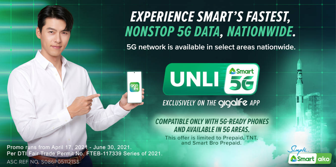 Smart Expands Unli 5G Availability to All 5G-covered Sites Nationwide