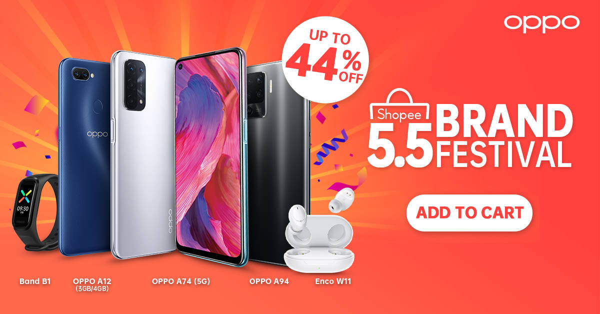 OPPO A74 5G Launches with Exclusive Offers at the Shopee Regional Super Brand Day Sale