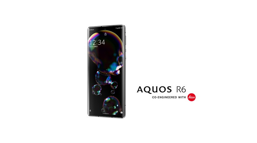 Alleged Renders of the Sharp Aquos R6 Leak with Leica Camera