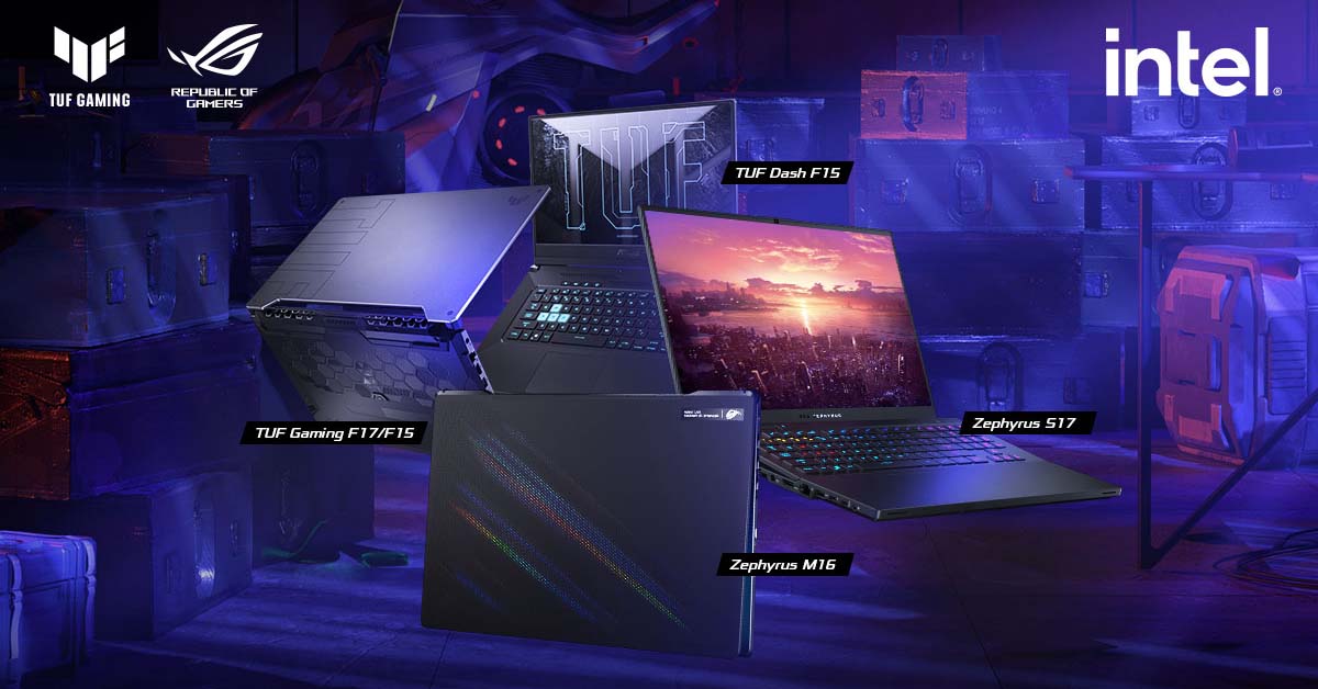 ASUS ROG Launches its Newest Intel-Based Zephyrus and TUF Gaming Laptops in PH