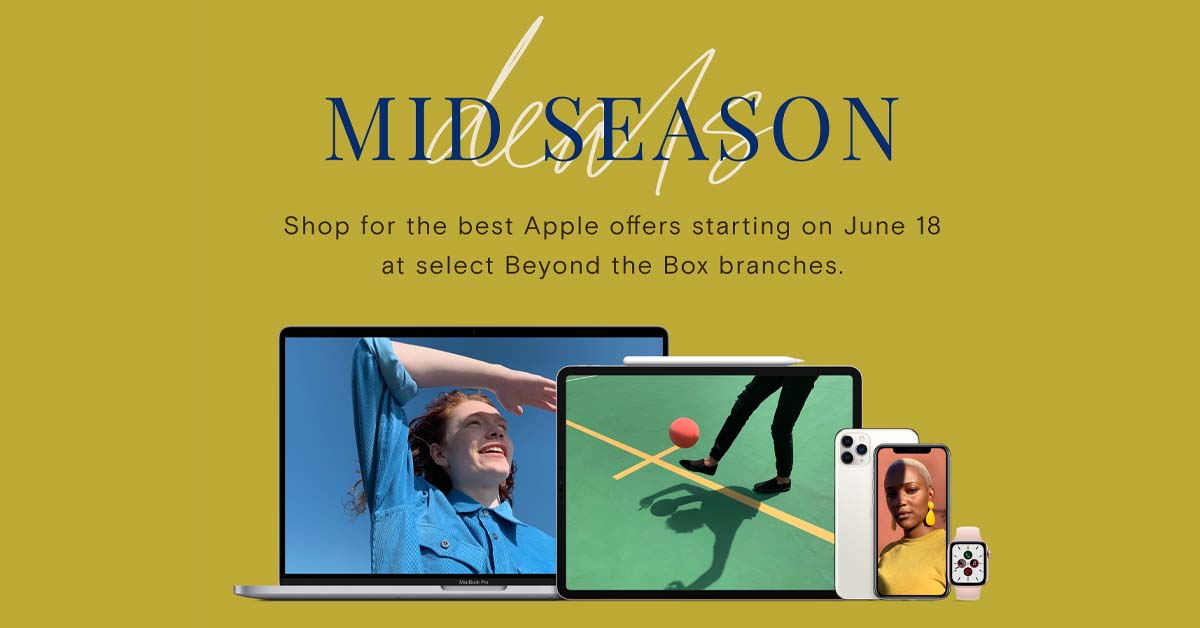 DEALS: Up to PhP30,000 Off on Select Apple Essentials Starting June 18 via Beyond the Box!