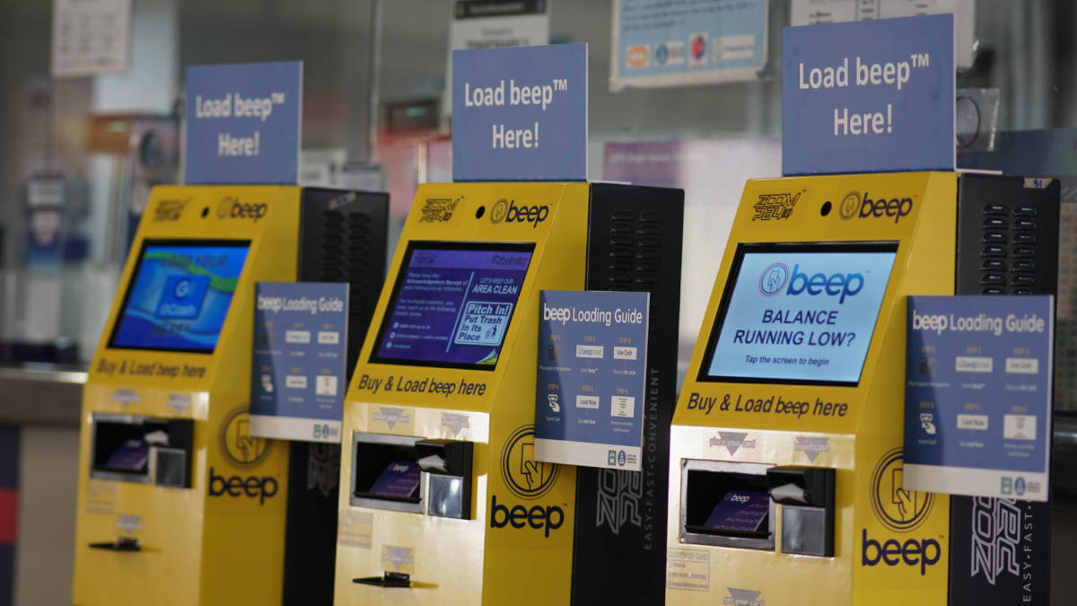 LRT-1 Deploys E-Tap Loading Kiosks for Contactless Transactions