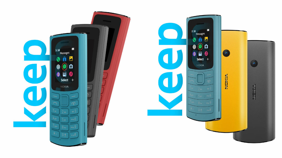 Nokia 110 4G and 105 4G Feature Phones Launched