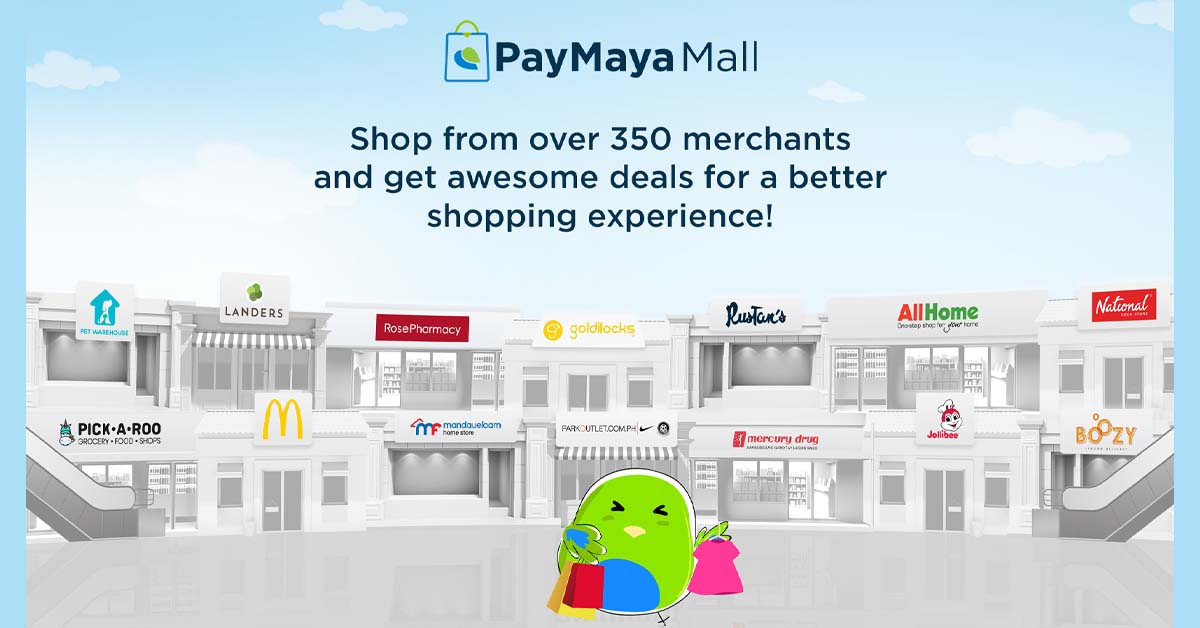 PayMaya Expands Access to More than 350 Brands in PayMaya Mall