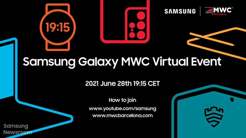 Samsung Announces Galaxy MWC Virtual Event on June 28
