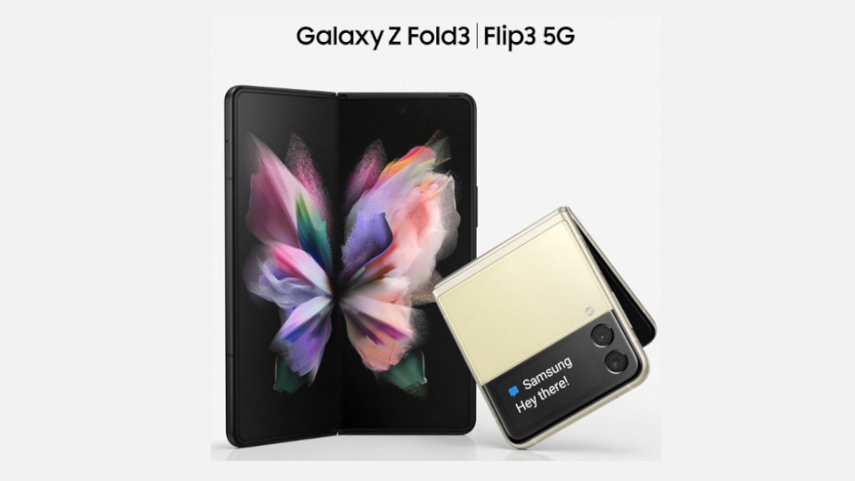 Samsung Galaxy Z Fold3 and Galaxy Z Flip3 Official Renders Leaked