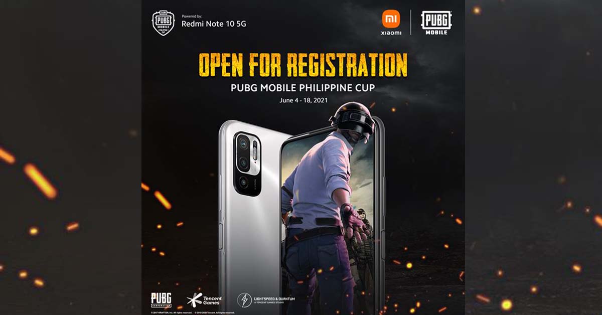 Challenge Your Boundaries at the PUBG Mobile Philippine Cup, Powered by the Xiaomi Redmi Note 10 5G