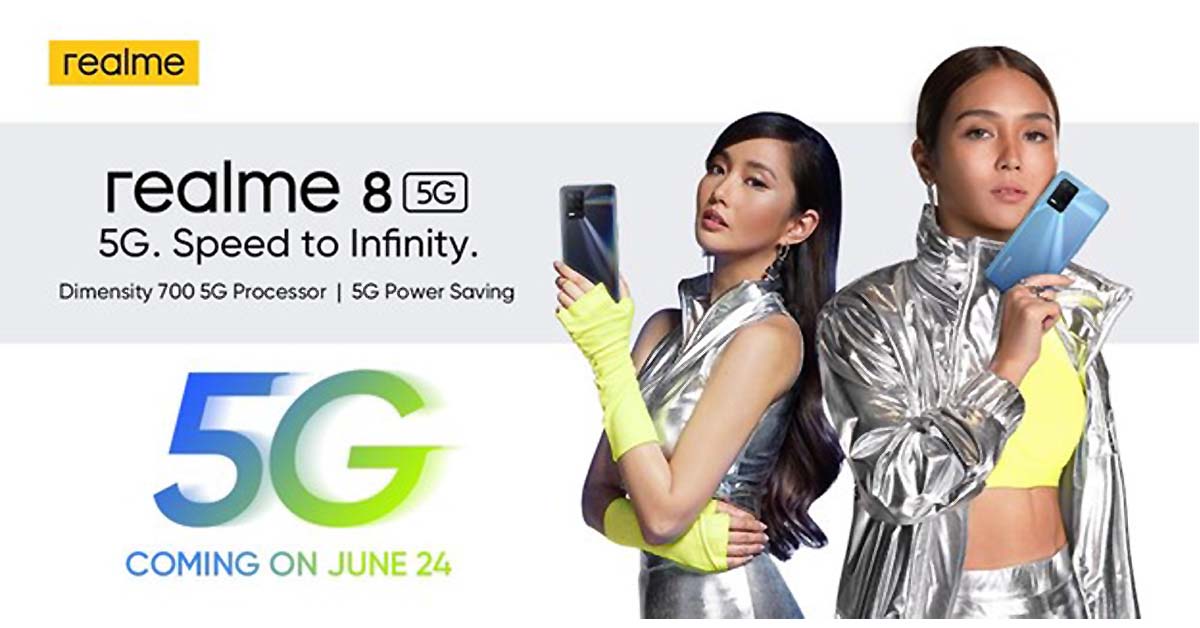 realme 8 5G Set to Launch in PH on June 24!