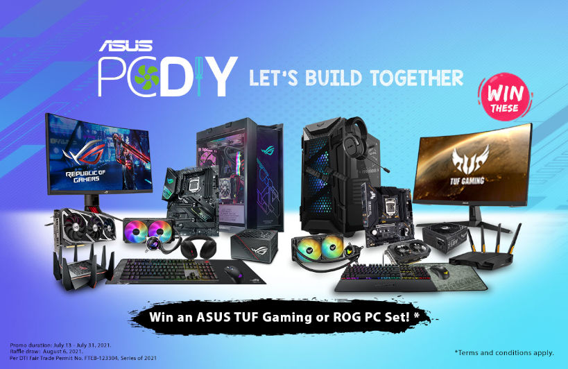 ASUS Announces the Let’s Build Together PC DIY Campaign