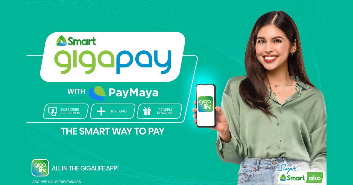 Smart Adds GigaPay with PayMaya Feature on its GigaLife App