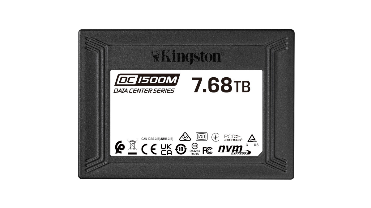 Kingston Announces the DC1500M Data Center U.2 NVMe SSD