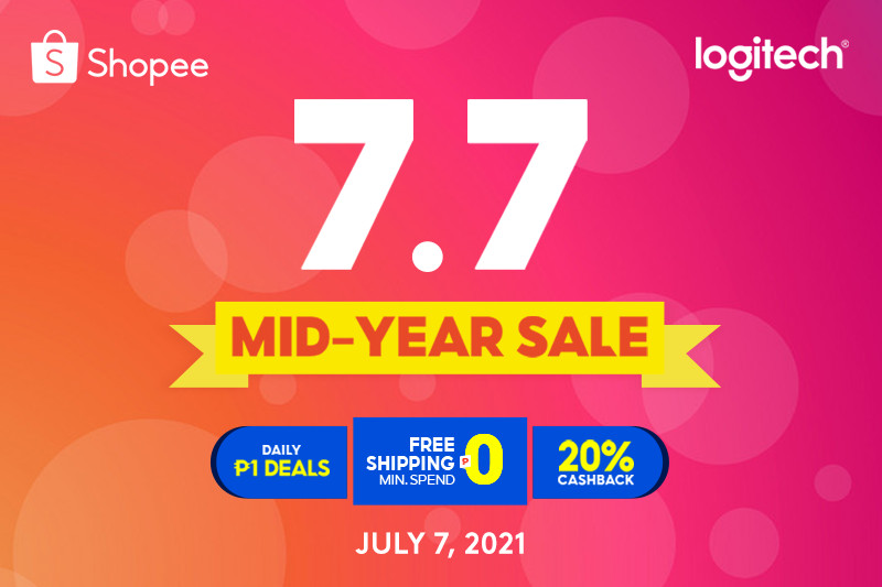 Upgrade to Logitech G Gear and Enjoy Wireless Gaming during Shopee’s 7.7 Mid-Year Sale!