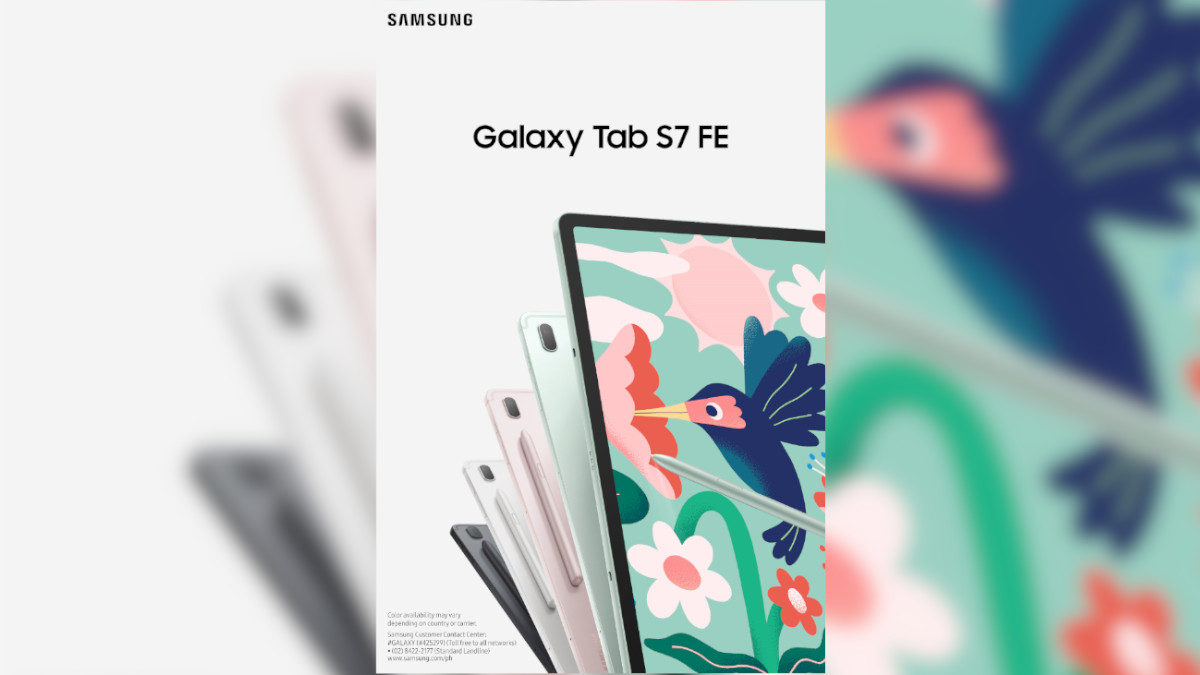Samsung Galaxy Tab S7 FE Launched in PH, Priced
