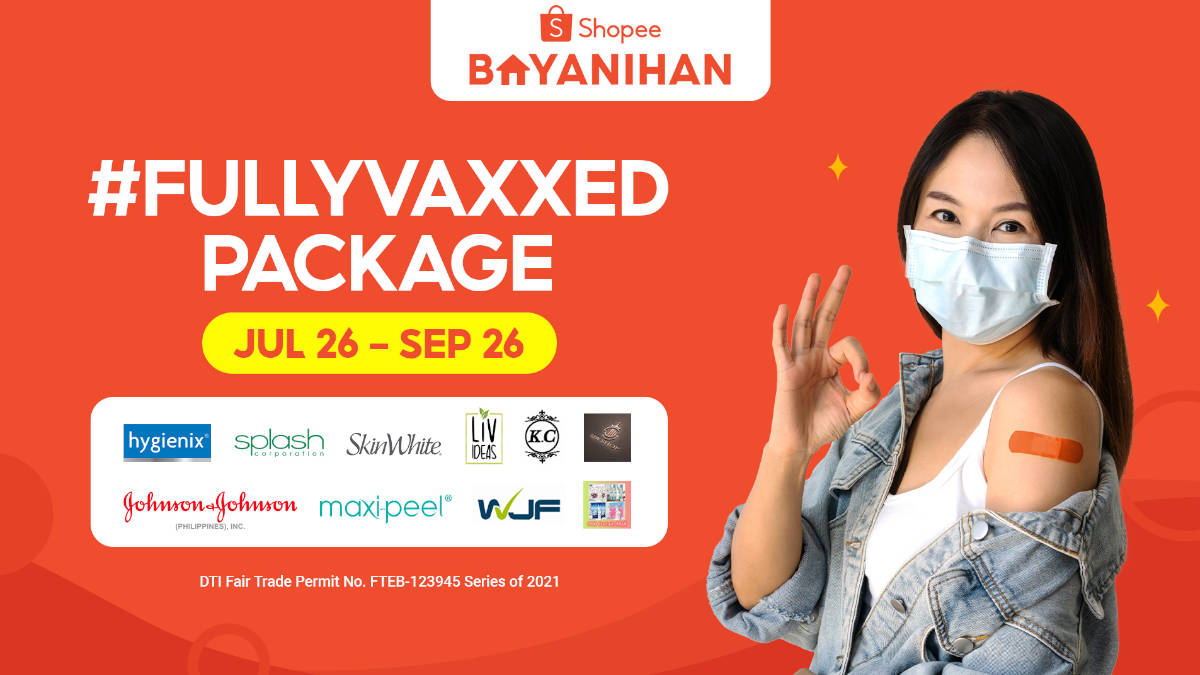 Shopee Offers #FullyVaxxed Package to Encourage Filipinos to get Vaccinated