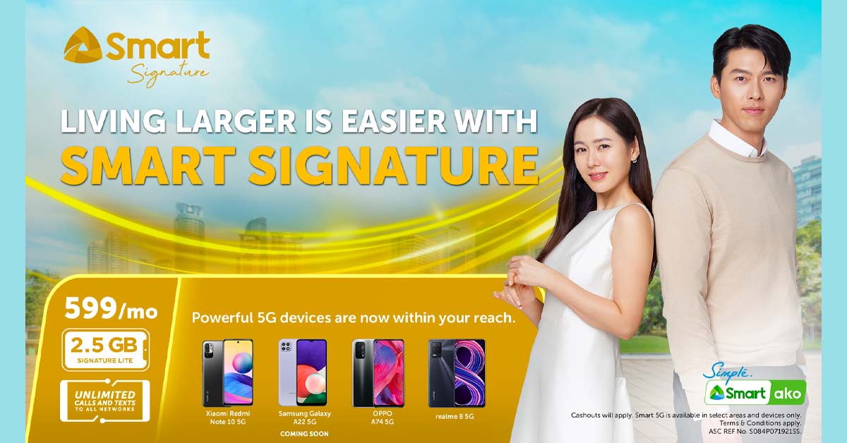 Smart Launches its Most Affordable Signature Plan at PhP599 Per Month