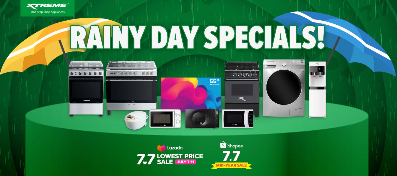 Here are 6 Appliances from XTREME Appliances to Help with the Rainy Season