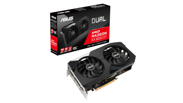 ASUS Dual Radeon RX 6600 XT with box