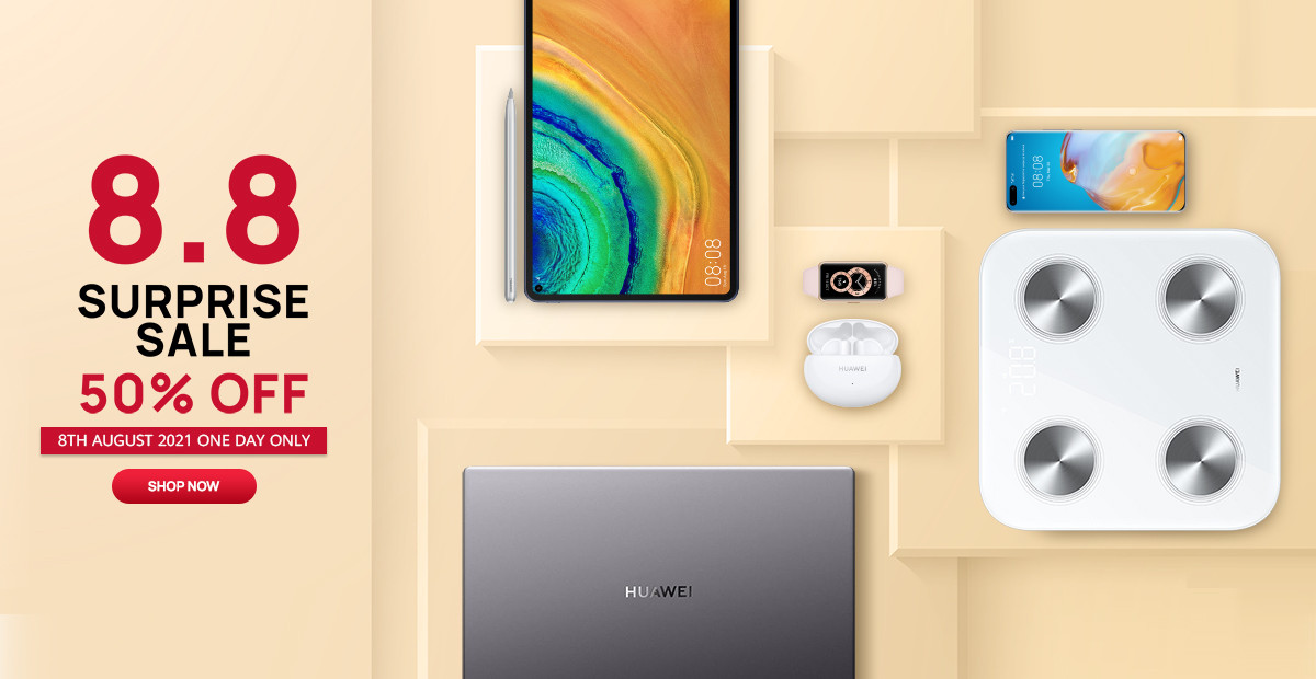 Huawei Goes Big for This Year’s 8.8 Deals