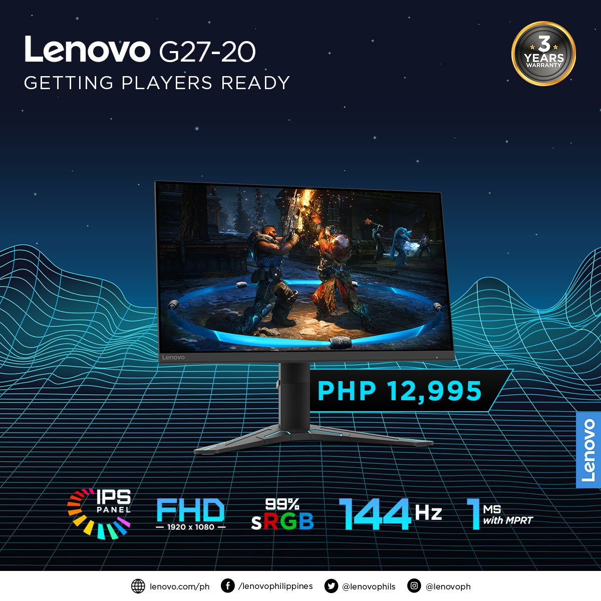 Lenovo G27-20 Monitor Price PH