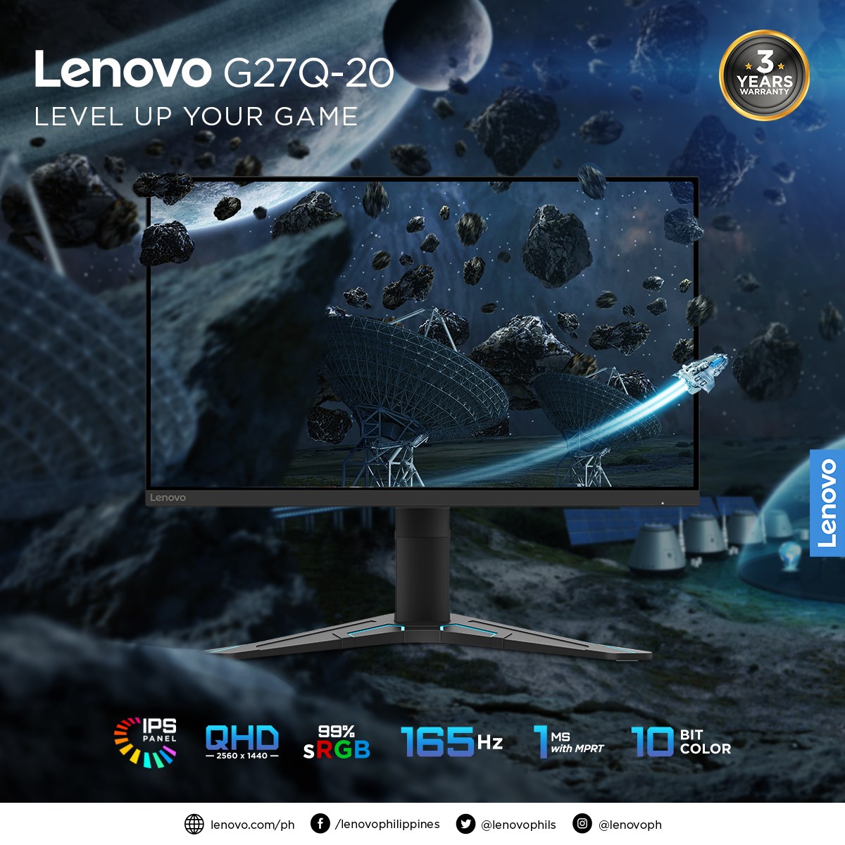 Lenovo G27q-20 Monitor Price PH