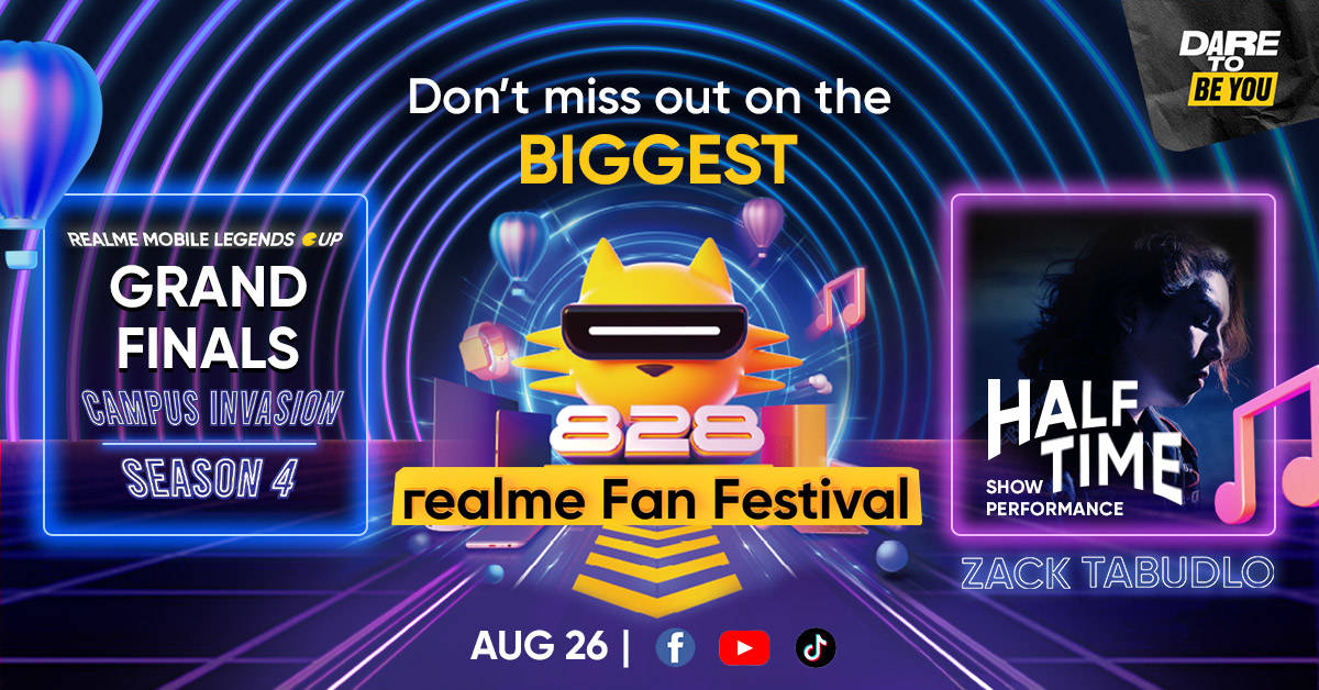 realme Fan Festival Continues with the RMC Grand Finals on August 26