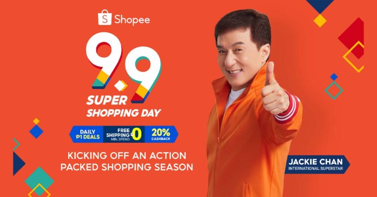 Shopee 9.9 - Jackie Chan