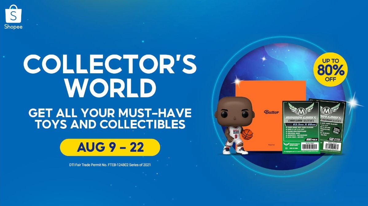 Get Up to 80% Off on Toys and Collectibles at Shopee Collector’s World