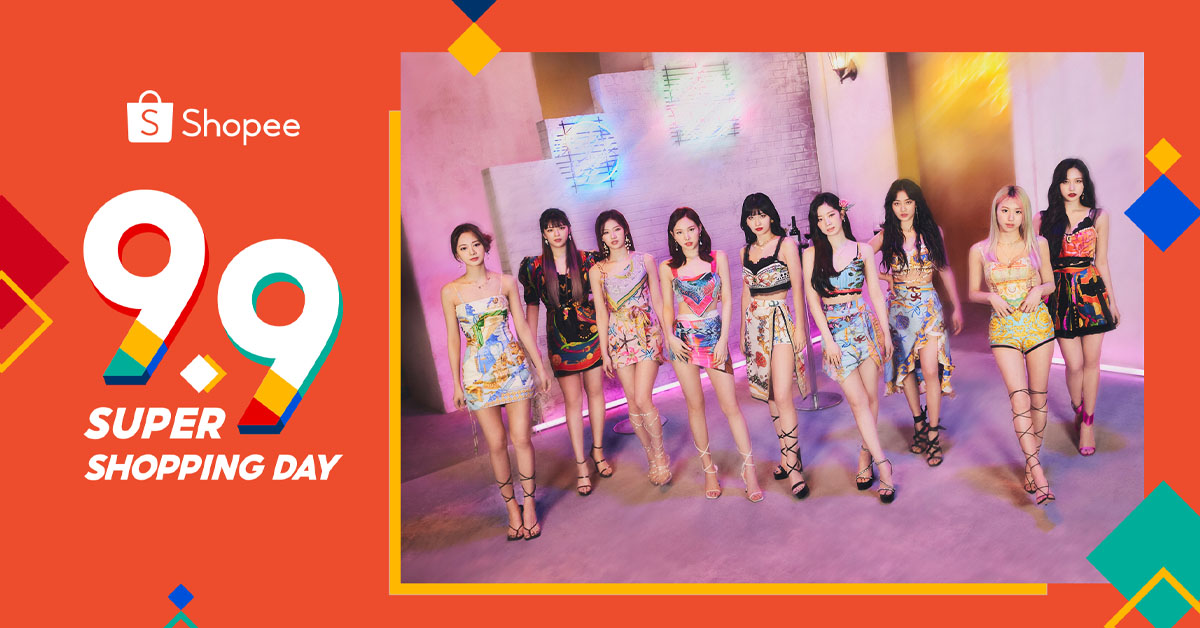 TWICE to Perform at Shopee’s 9.9 Super Shopping Day TV Special!