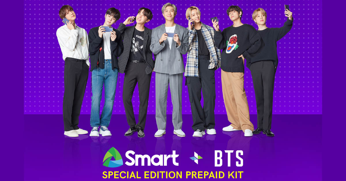 Smart to Offer BTS Limited Edition Prepaid Kit Starting August 24