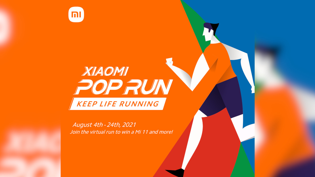 Keep Life Running with Xiaomi Virtual Pop Run 2021