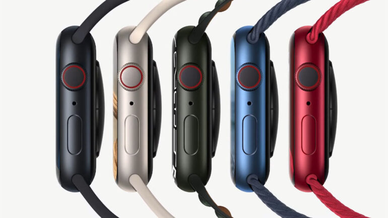 Apple Watch Series 7 aluminum colors