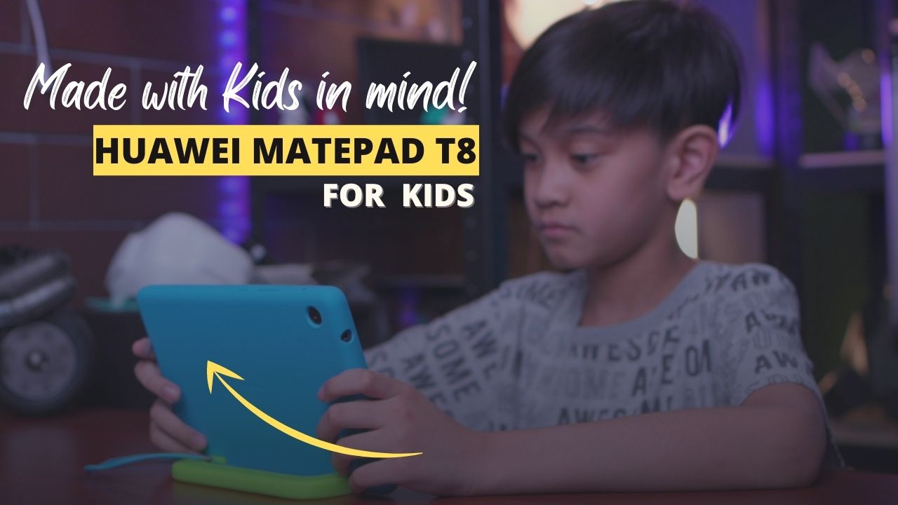 Help kids understand the value and discipline of using tech with Huawei MatePad T8 Kids Edition! [Video]
