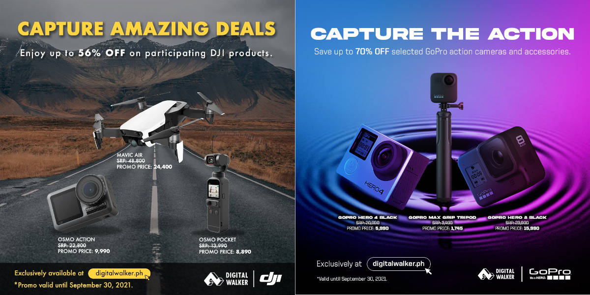 Digital Walker Announces Depletion Sale for DJI and GoPro Products