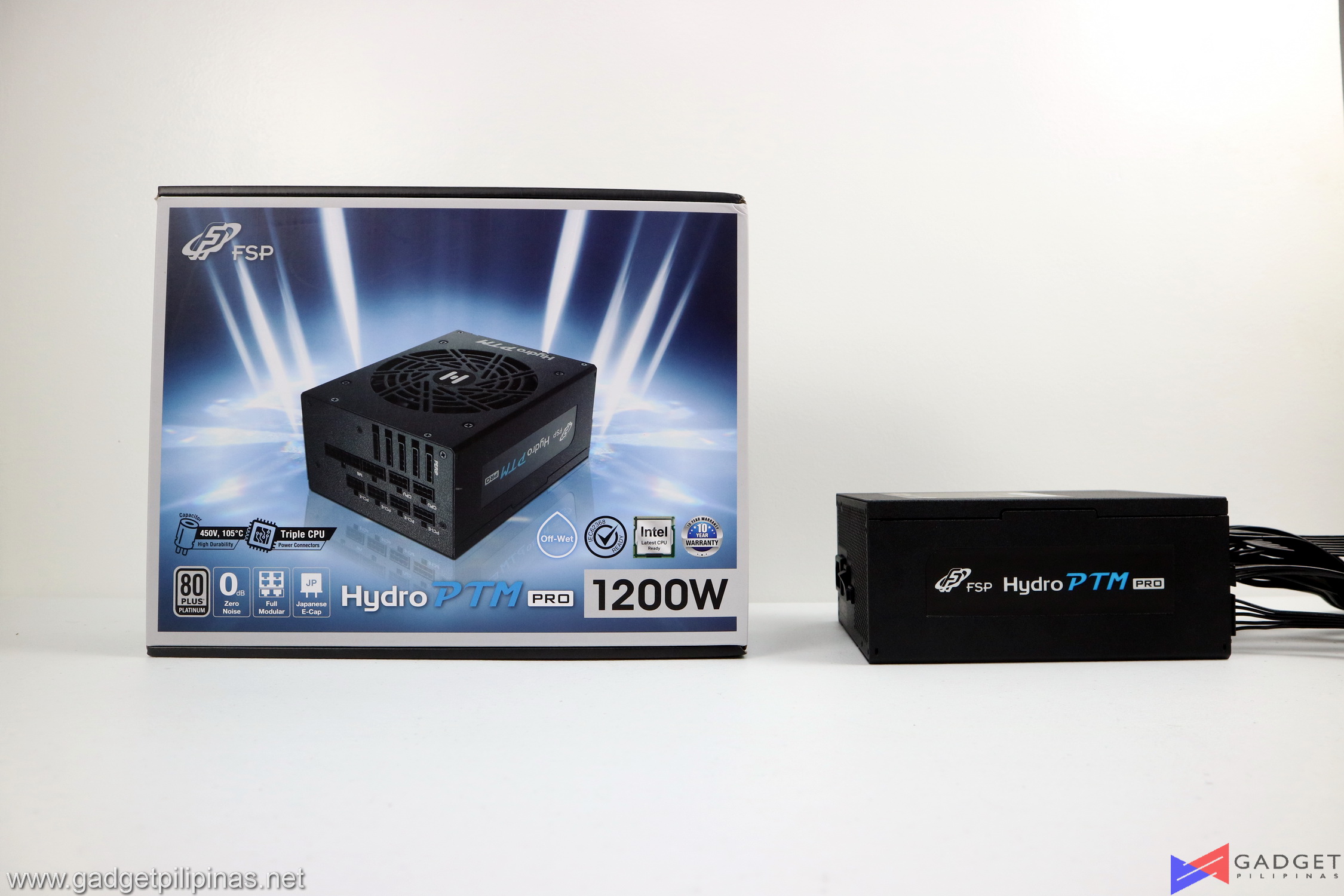 FSP Hydro PTM PRO 1200W 80+ Platinum Power Supply Unboxing and Overview